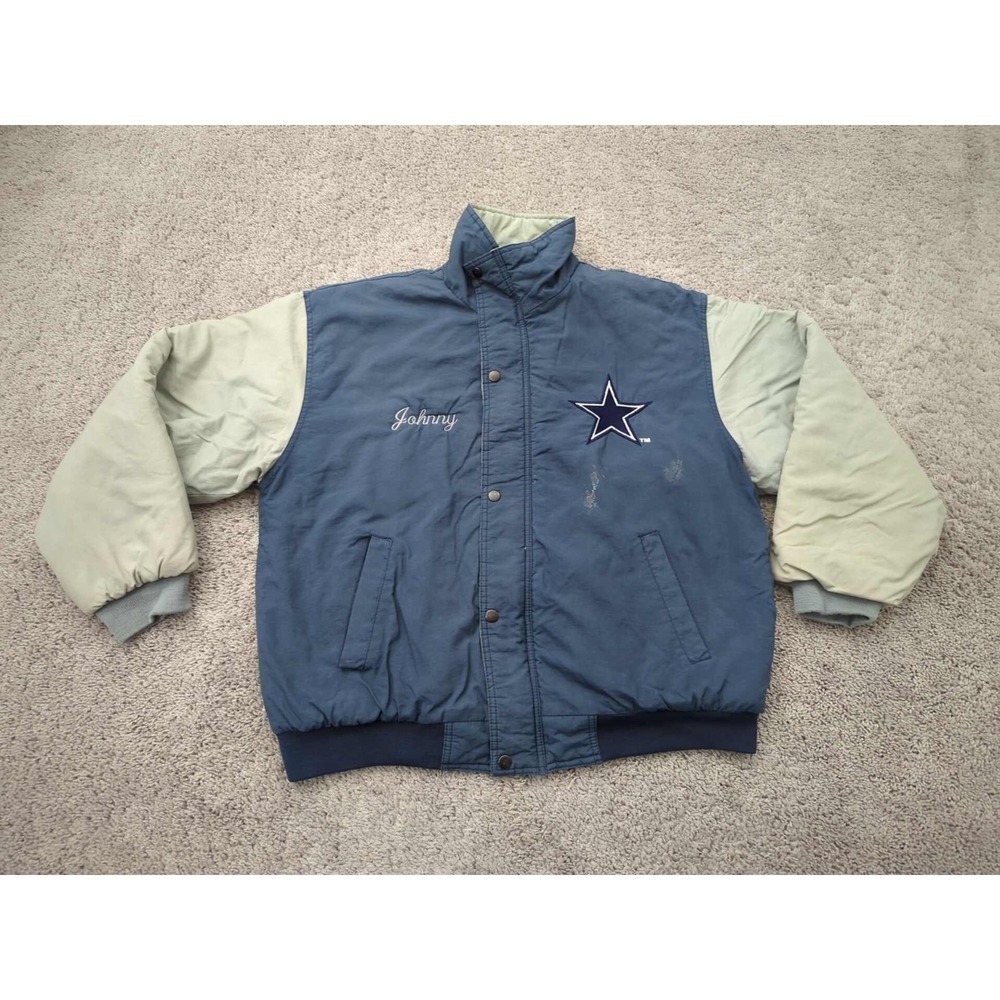 Dallas Cowboys Jacket Mens XL NFL‎ Competitor Game Day 90s Korea Vintage Y2K